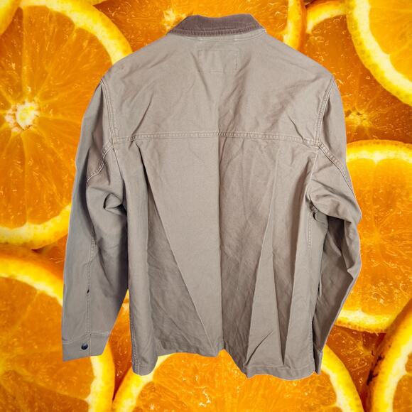 Filson Men's Brown Cotton DWR Dry Tin Cloth Ranch Jacket Size L - Picture 3 of 11